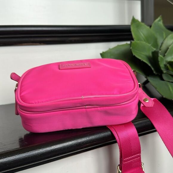 Louenhide Cali Nylon Crossbody shoulder handbag purse like new pink - Picture 8 of 12